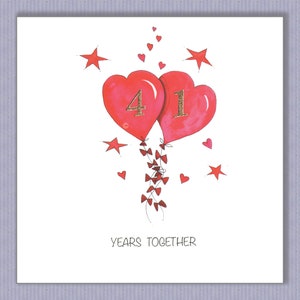 Cartão PK125 Anos juntos! Posso adicionar os anos para você... cartão maravilhoso para aniversário ou dia dos namorados. Design por Paula