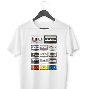 Retro Mix Cassette Tape Organic Unisex T-Shirt