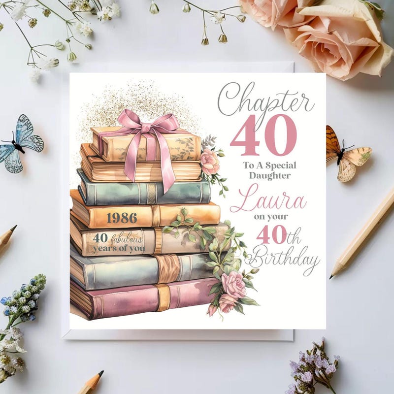 40th Birthday Chapter 40 - Etsy UK