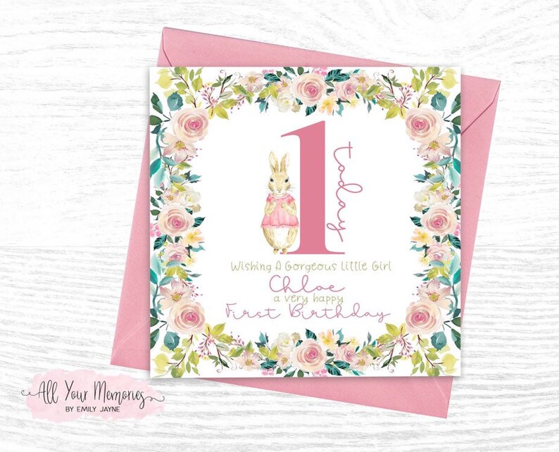 personalised first birthday