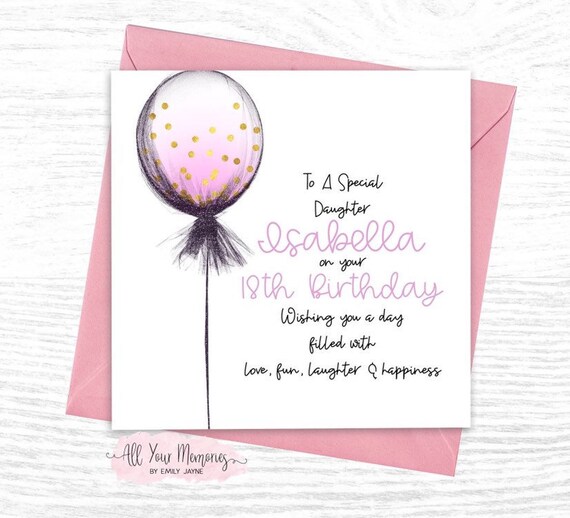 Daughter 13th Birthday card