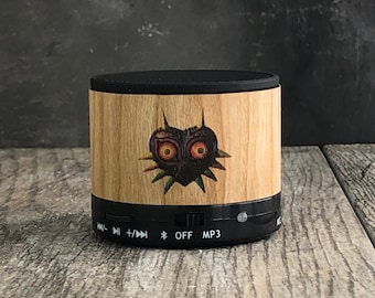 Zelda bluetooth speaker, Zelda gift, Nintendo bluetooth speaker, majoras mask