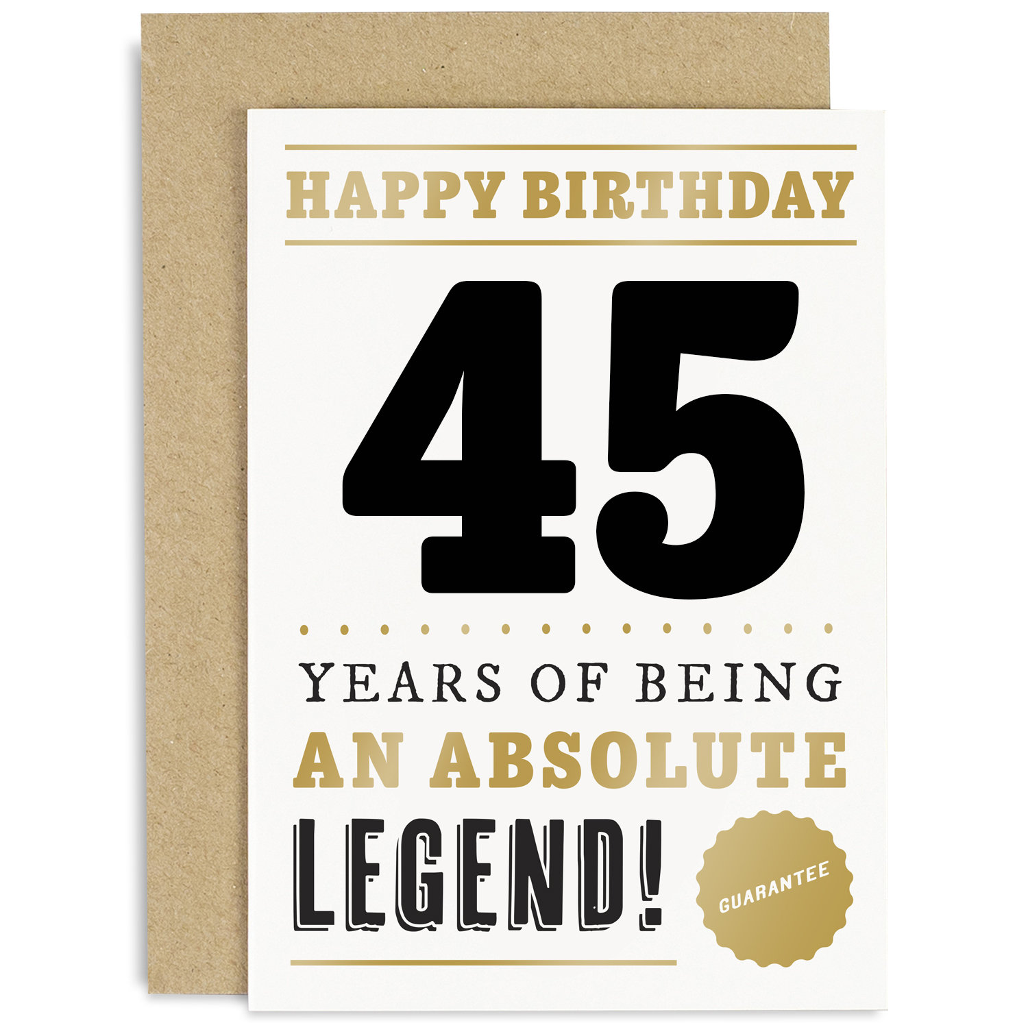 Old English Co. 'Happy Forking Birthday' Karte – Lustige Geburtstagskarte Mit Gabel-Motiv