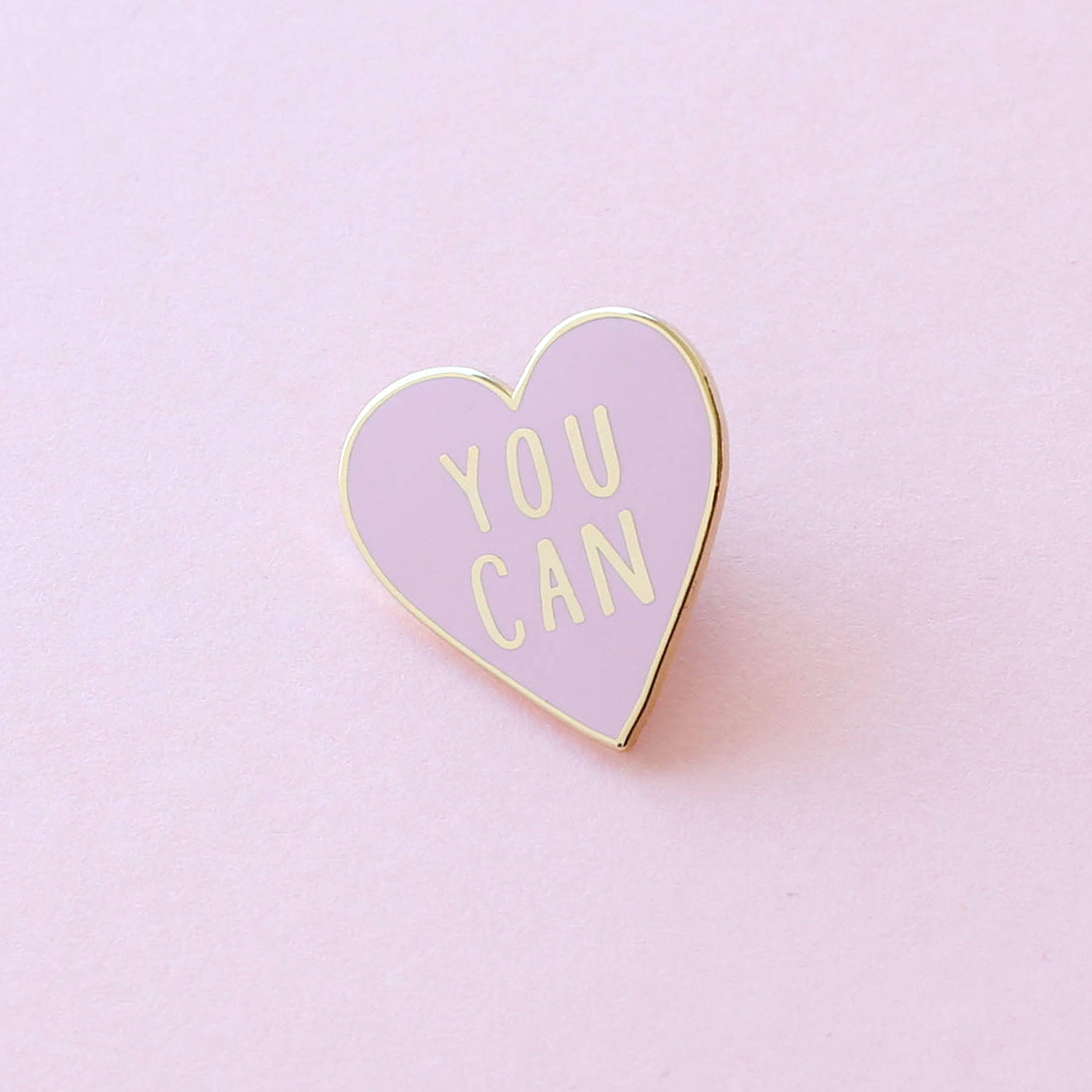 You Can Enamel Pin - Motivational Enamel Pin - Enamel Lapel Pin - Fun…