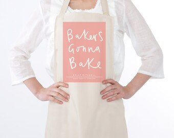Personalised Baking Apron Children Adult Superstar Baker Custom Name Party Personalised Baking Apron Children Adult Superstar Baker Custom Name Party