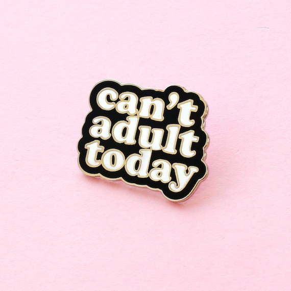 I Can/'t Work Today Button Button Set Lapel Pin I Can/'t Work Today  Pin Funny Pin Hat Pin Enamel Pins Lapel Pins