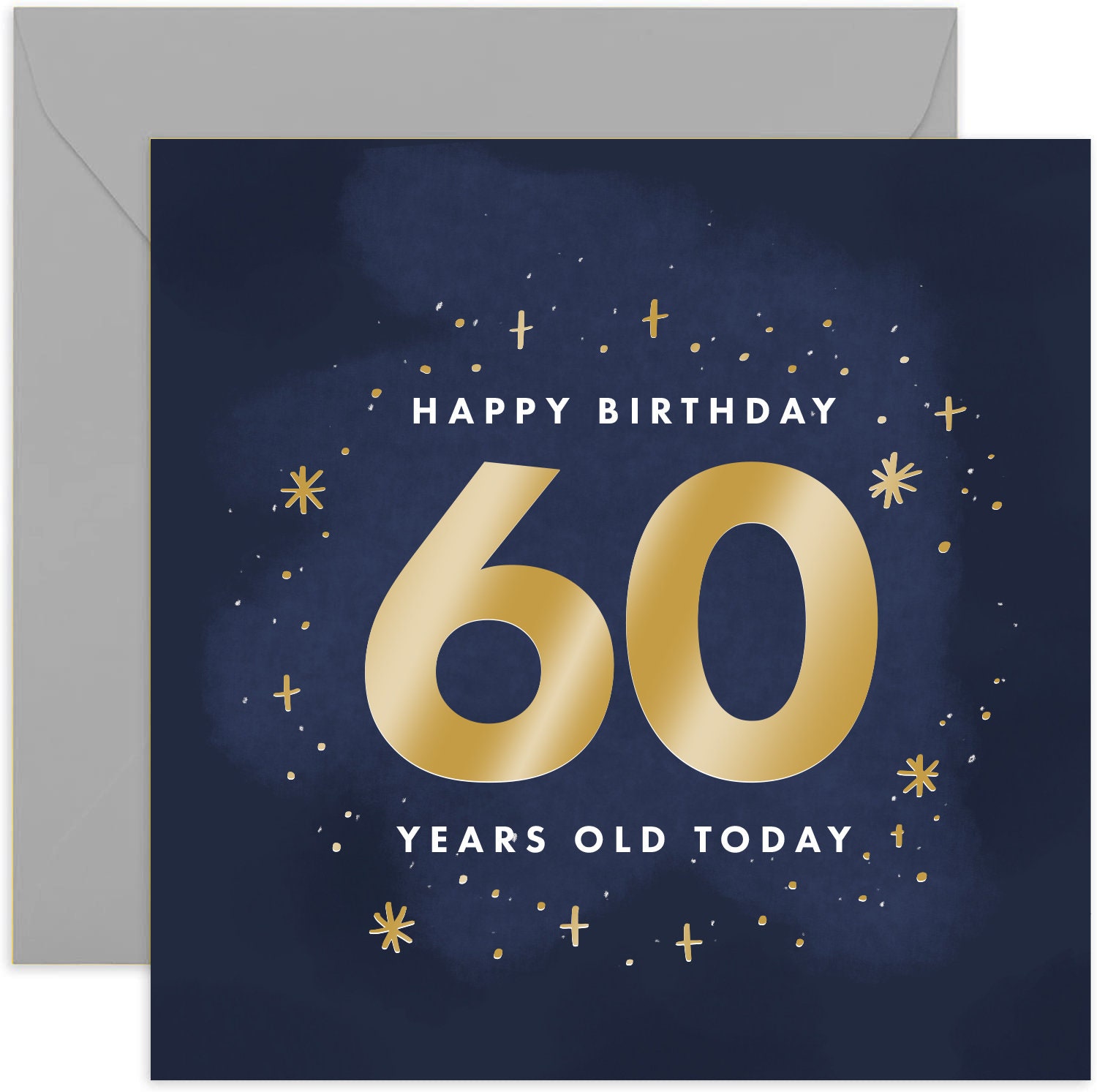 60th Birthday Skies Card - Fun Birthday Card for Her