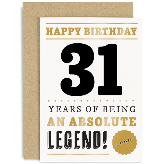 Old English Co. Carte D'anniversaire Amusante Pour Homme Et Femme – Carte De Vœux Pour 26 Ans Pour Lui Et Elle | Carte D'anniversaire Humoristique