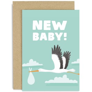 New Baby Delivery Card - Congratulations Card - New Baby Card - Baby Shower Card - Card for New Mum - Baby Card - Card For New Parents