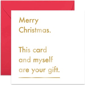 Merry Christmas Joke Card - Christmas Card - Holiday Card - Merry Christmas Card - Xmas Card - Seasonal Card - Festive Card - Christmas