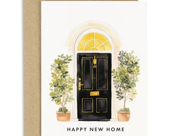 New Home Porch Card - New Home Card - Housewarming Card - Funny Home Card - Housewarming Gift - Happy New Home Card - Cute New Home Card