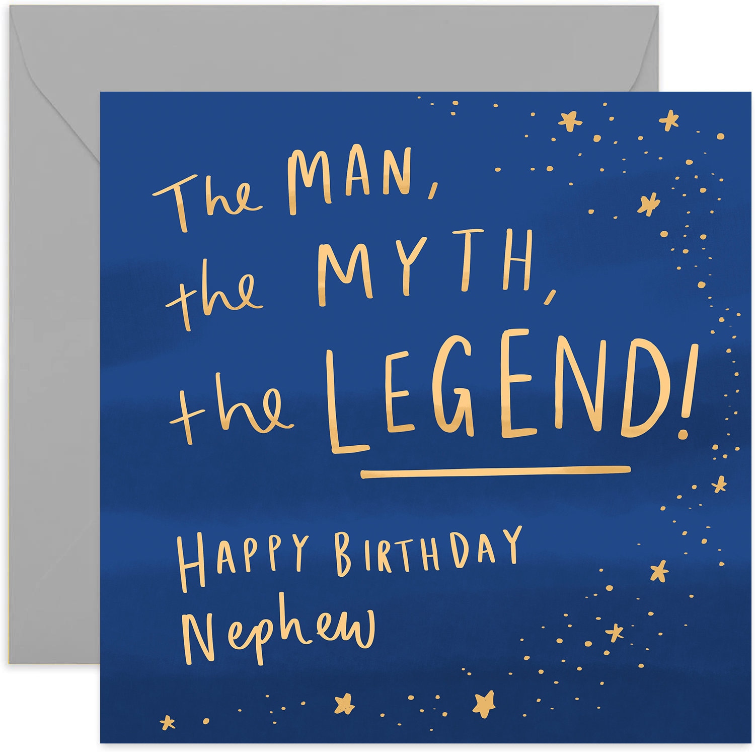 The Legend Nephew Happy Birthday Card - Fun Birthday Card for Him