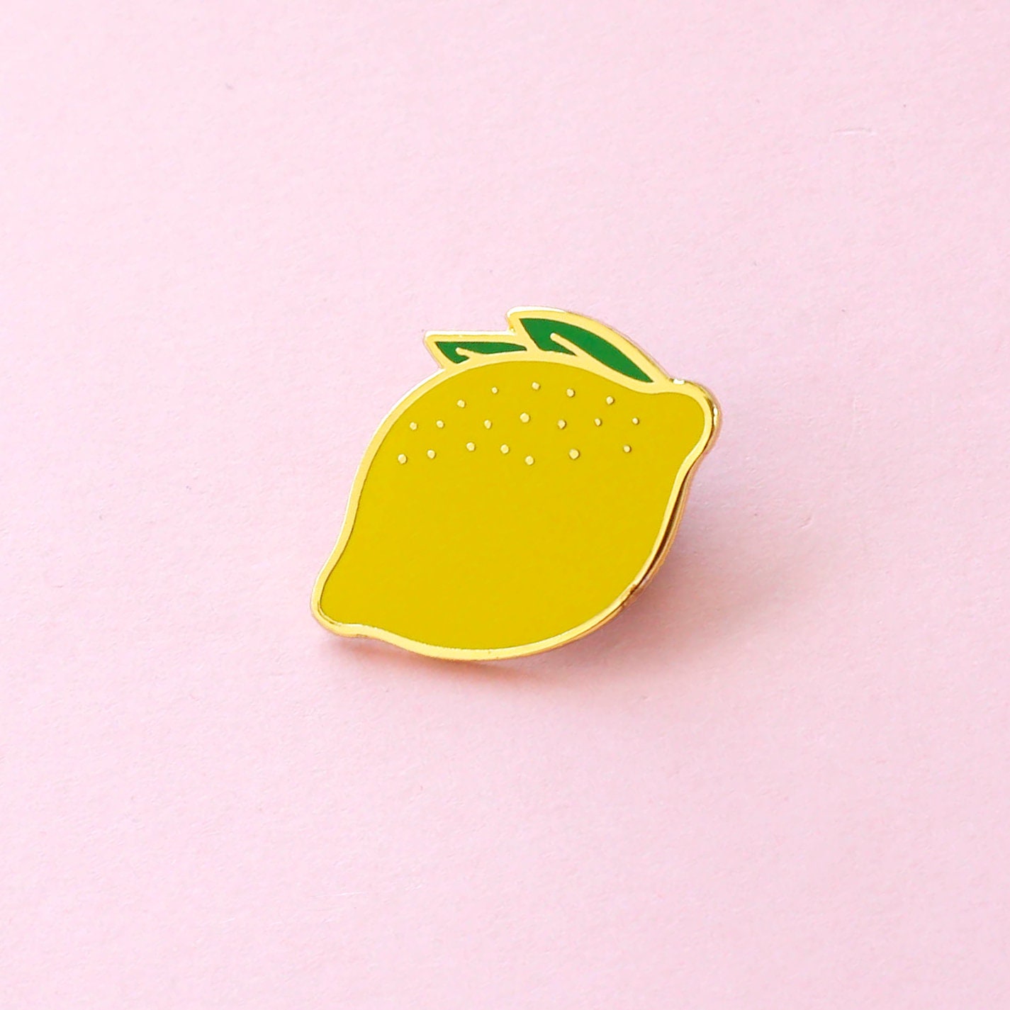Lemon Enamel Pin Slightly Bitter Fruit Badge Button Brooches Jewelry Gift Nice Design