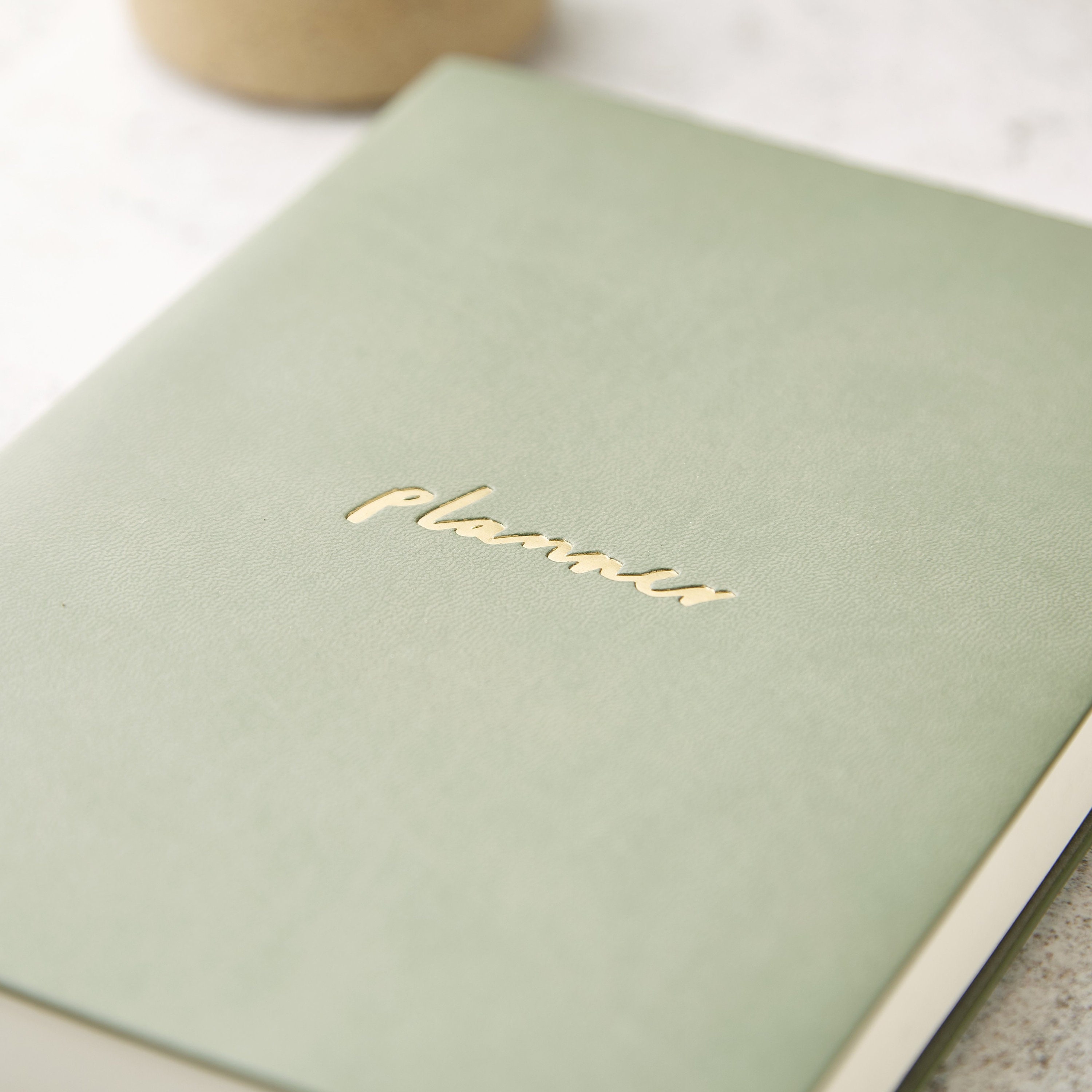 Daily Planner Book Sage Green Green Planner Planner Etsy