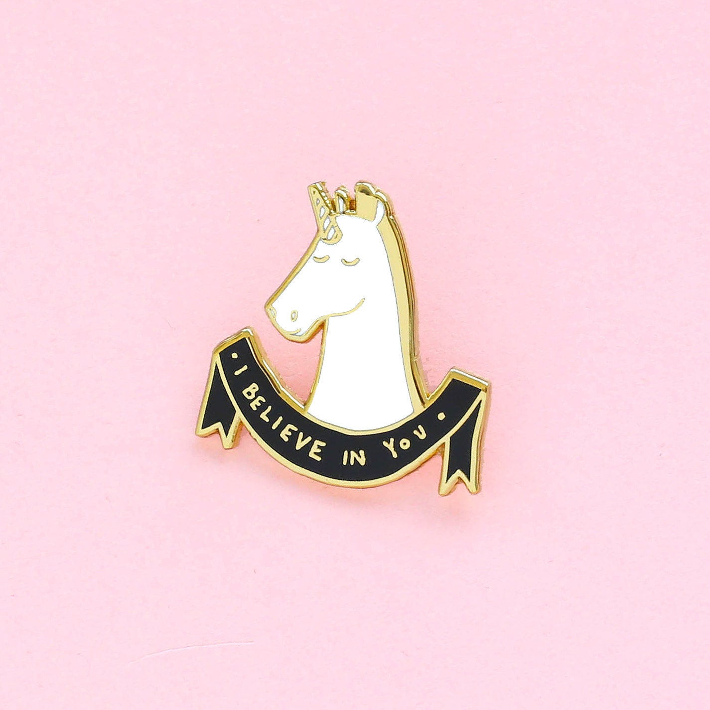 Unicorn Enamel Pin - Gold Enamel Pin - Enamel Lapel Pin - Fun Enamel …