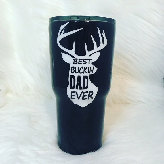 Best Bukin Dad Ever Tumbler, Personalized Tumbler, Gift for Dad, Gift for Him