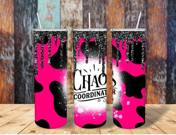 Chaos Coordinator Sublimated Tumbler No Epoxy!