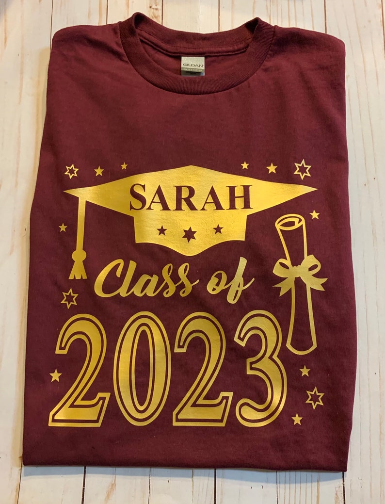 Achiever Graduation Shirts, Class of 2023 Senior Graduation Shirt, Family Graduation Shirts, Senior Shirts, Class of 2024 Graduation Shirts zdjęcie 8