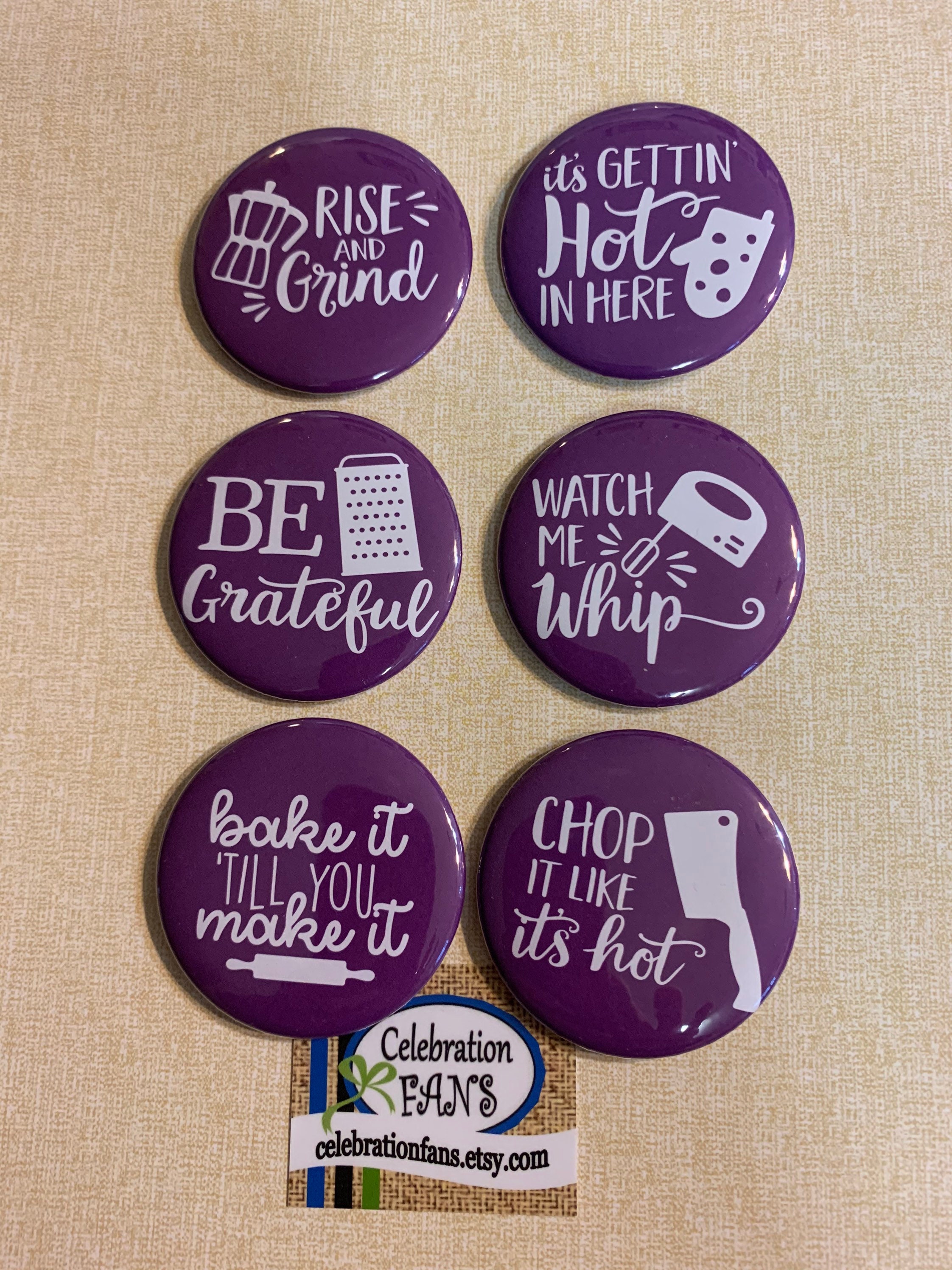 Funny Kitchen Set of 6 Refrigerator Etsy