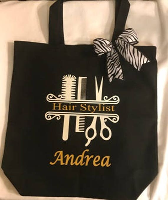 Hair Stylist Tote Beautician Tote Etsy