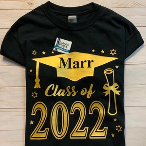 Achiever Graduation Shirts, Class of 2023 Senior Graduation Shirt, Family Graduation Shirts, Senior Shirts, Class of 2024 Graduation Shirts zdjęcie 1
