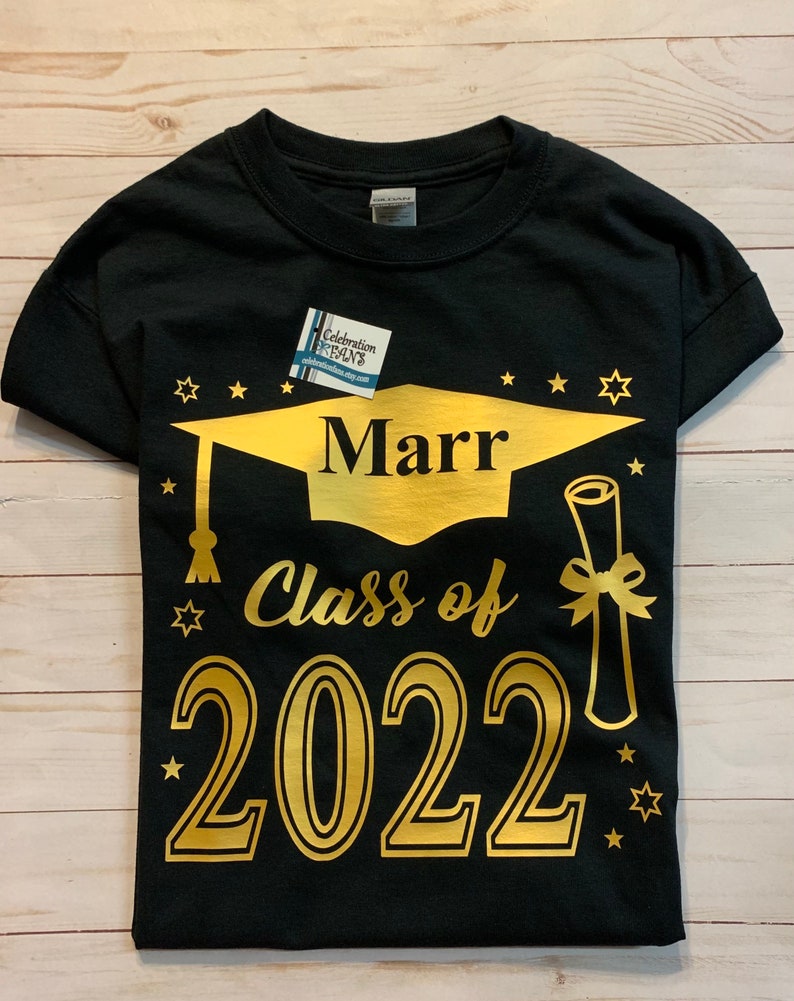 Achiever Graduation Shirts, Class of 2023 Senior Graduation Shirt, Family Graduation Shirts, Senior Shirts, Class of 2024 Graduation Shirts zdjęcie 1