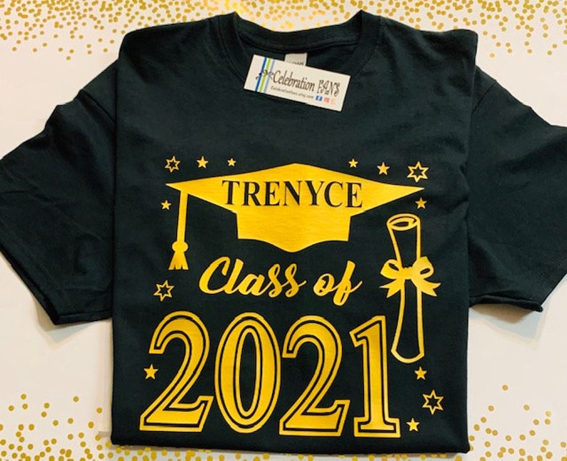Achiever Graduation Shirts, Class of 2023 Senior Graduation Shirt, Family Graduation Shirts, Senior Shirts, Class of 2024 Graduation Shirts Black Shirt/AYellow