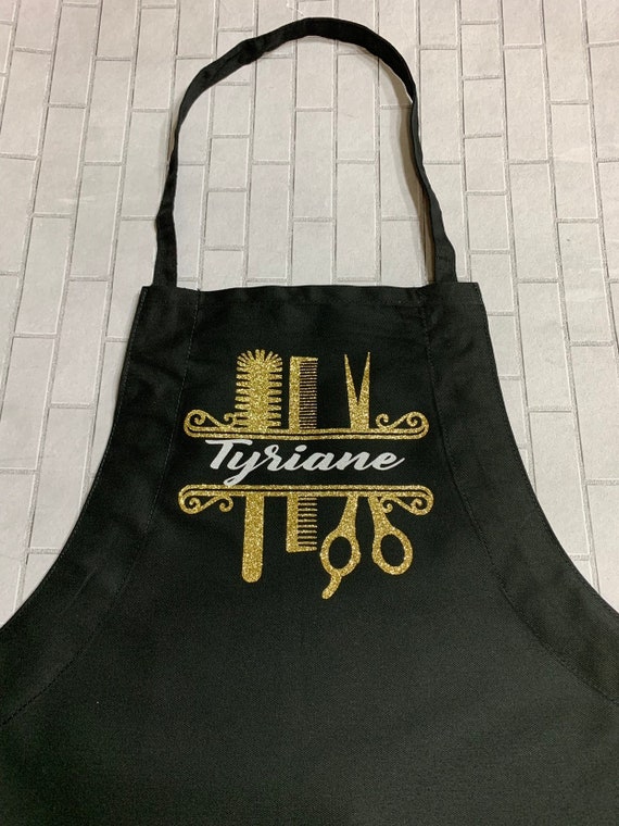 Custom Hair Stylist Apron, Beautician Apron, Beauty Apron, Hair Dresser Apron