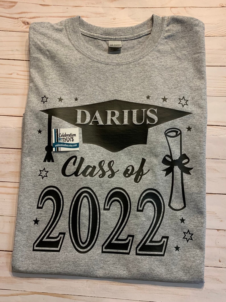 Achiever Graduation Shirts, Class of 2023 Senior Graduation Shirt, Family Graduation Shirts, Senior Shirts, Class of 2024 Graduation Shirts zdjęcie 3