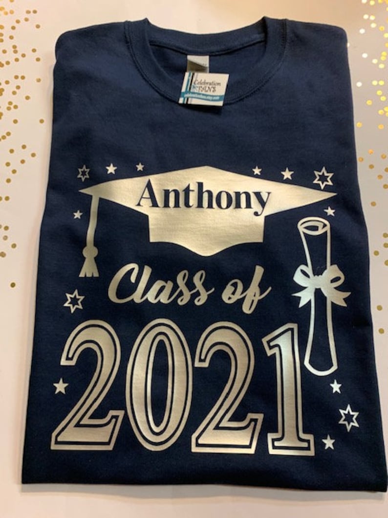 Achiever Graduation Shirts, Class of 2023 Senior Graduation Shirt, Family Graduation Shirts, Senior Shirts, Class of 2024 Graduation Shirts zdjęcie 6