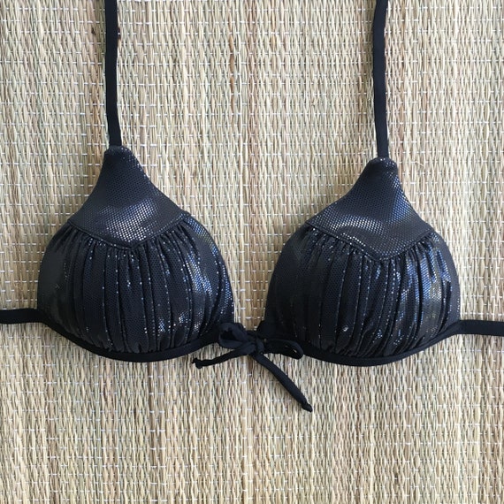 Brazilian Bikini Swimsuit Swimwear Beachwear Arpa Bikineria Splash Black Bandeau Top