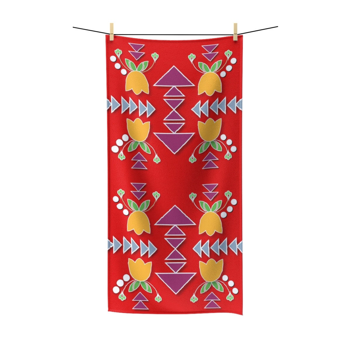 Geometric Design Beach Towel Geometric Design Beach Towel