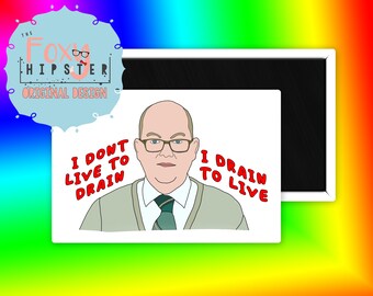 Colin Robinson Energy Vampire Refrigerator Magnet