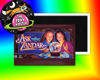 Ask Zandar Board Game Refrigerator Magnet