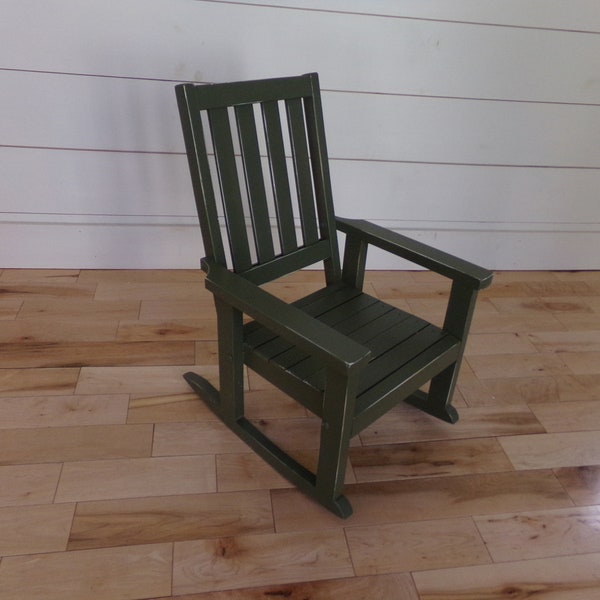 Oak Rocking Chair Etsy