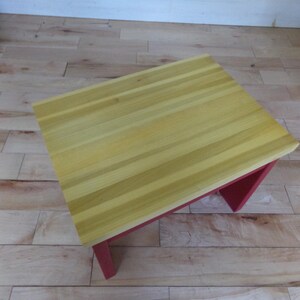 Rustic Step Stool- Medium- Colonial Red With Hardwood Top - Etsy