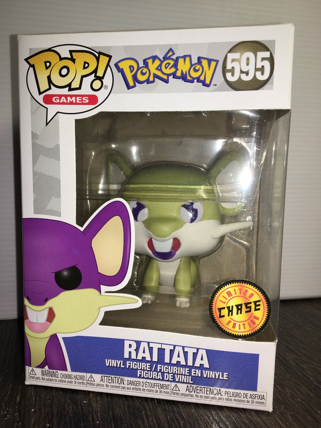 Funko Pop! Pokémon Rattata | Vinilo De Colección 9.5 Cm | Figura Exclusiva Para Fans De Pokémon