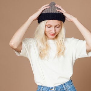 bicolor sailor hat