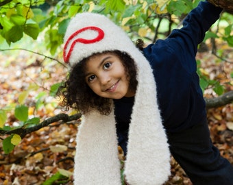 Casquette de lunettes en alpaga pour enfants