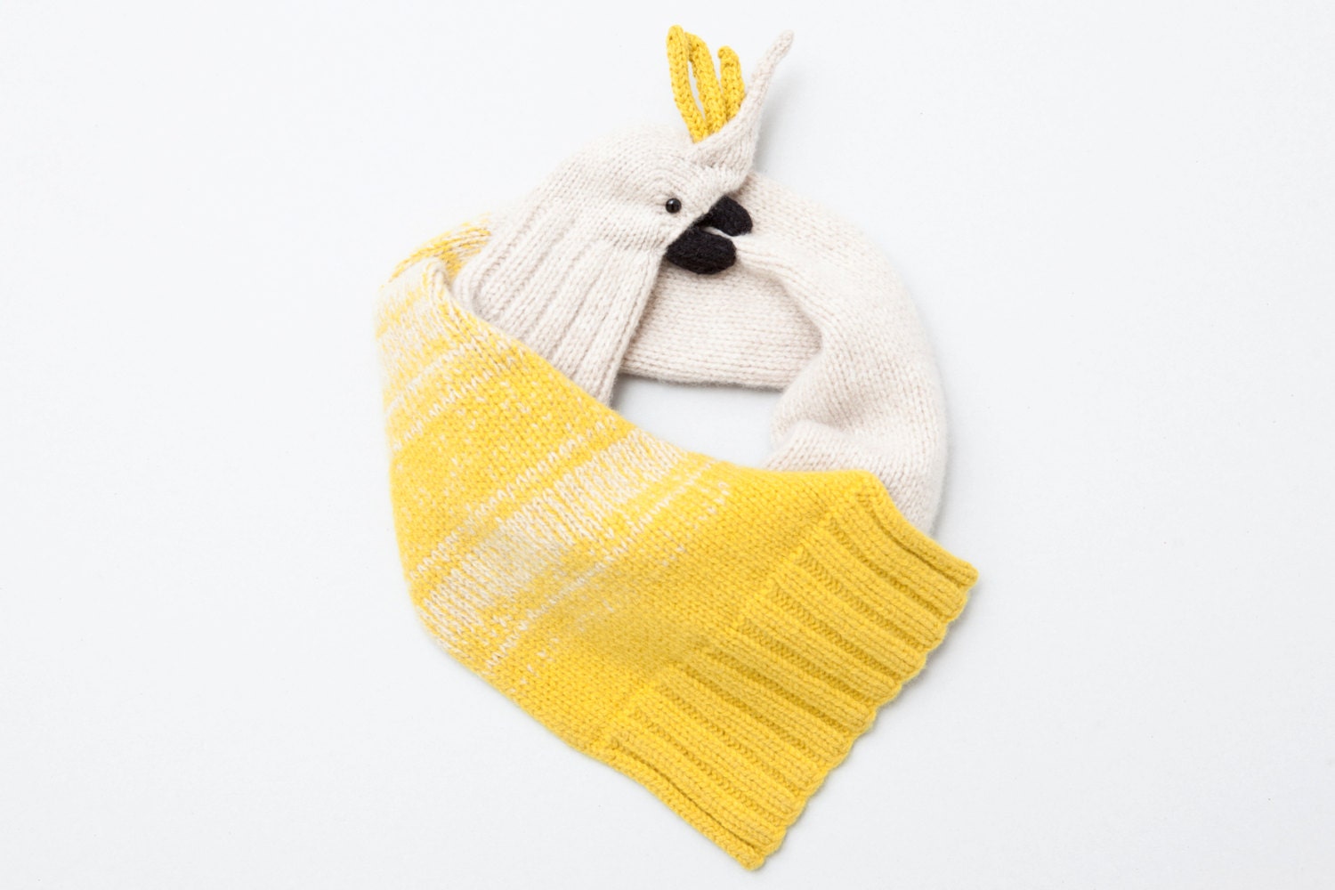 Kakaduschal für Kinder aus Lammwolle | Etsy