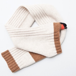 robin scarf, small singing bird, swallow image 1