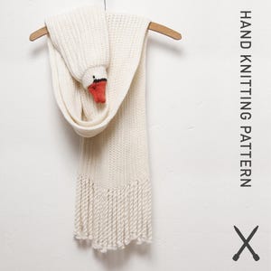 KNITTING PATTERN, Bird Scarf by Nina Führer