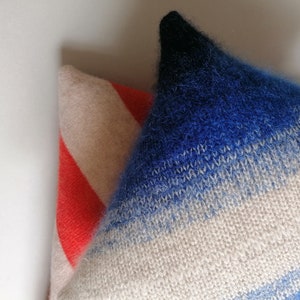Cushion Cover Diagonal with colour gradient image 7