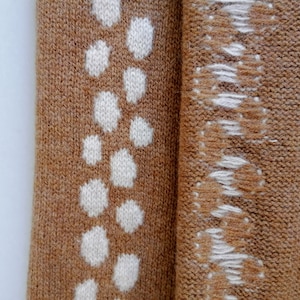 KNITTING PATTERN, Deer Scarf by Nina Führer, detailed instruction for a knitted scarf image 7