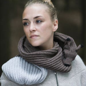 KNITTING PATTERN, Fox Scarf by Nina Führer, detailed instruction in english and german image 6