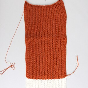 KNITTING PATTERN, Fox Scarf by Nina Führer, detailed instruction in english and german image 2