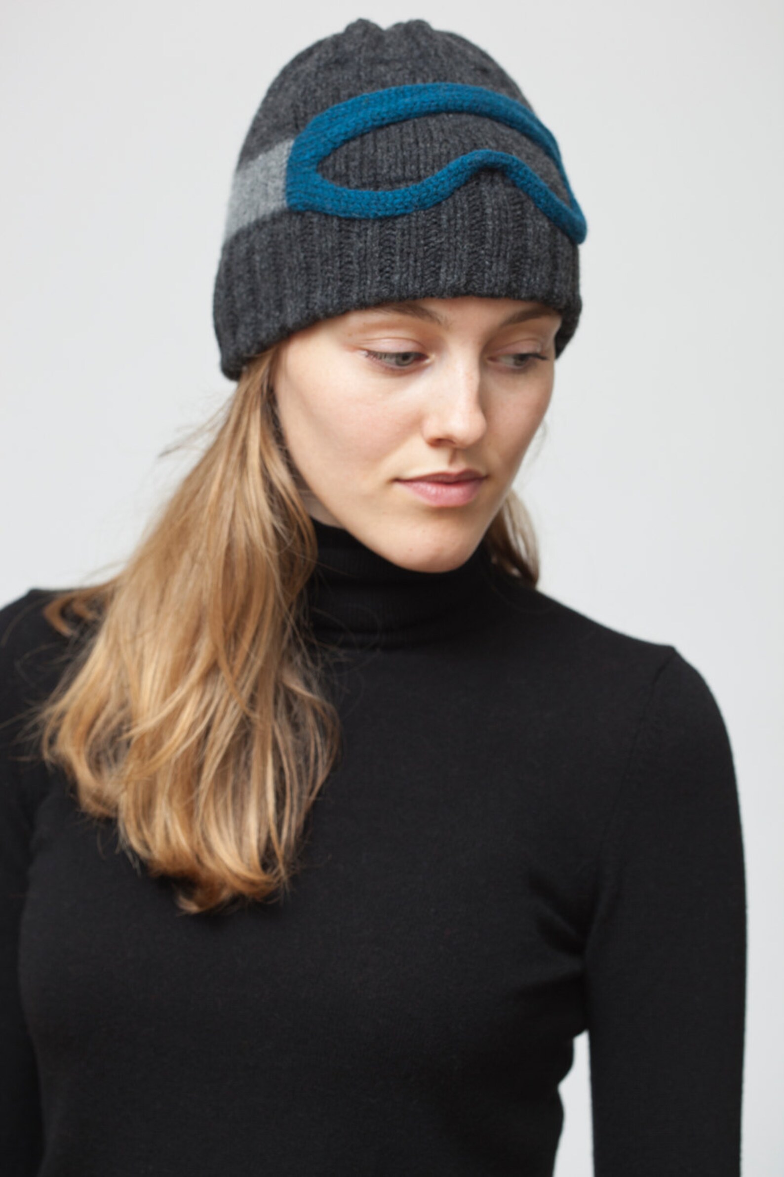 Ski Goggles Hat Anthrazit Etsy