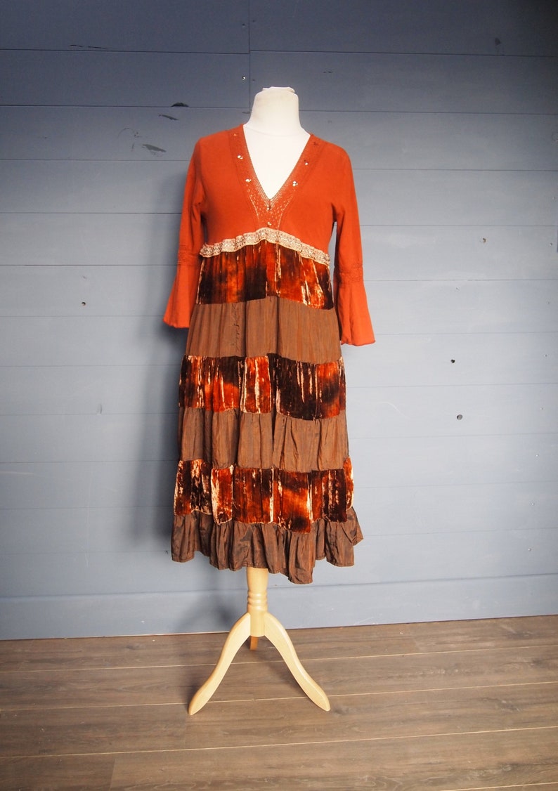 Inverno tunica ampia Pullover insoliti calde Top PATTERN ROSSO L XL 2xl