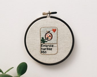 Embroidery hoop - Etsy embroidery listing hand embroidered 4" wall hanging