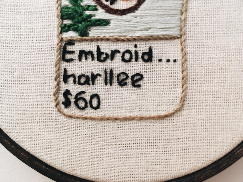 Embroidery hoop Etsy embroidery listing hand embroidered 4 wall hanging image 7